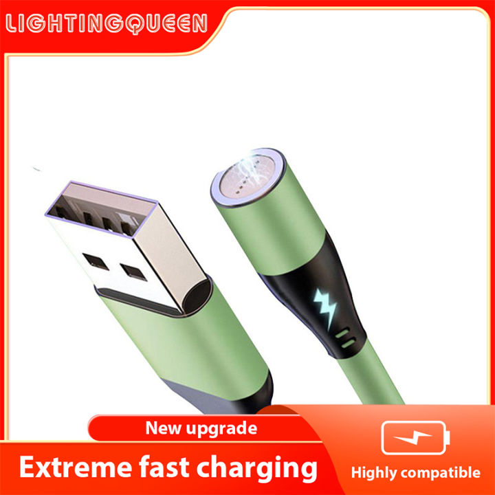 Magnetic Cable Micro USB Type C Magnetic Charging Cables For iPhone 12 Pro Max Samsung Huawei Xiaomi Silicone Phone Quick Charge