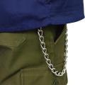Oufeiton Trousers Chain Hip-hop Men Cool Belt Loop Waist Chain.