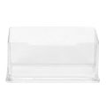 Clear Desktop Business Card Holder Display Stand Acrylic Plastic. 