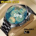 Valentine's Essential: ONEGRA GT4 Pro Smartwatch - Waterproof, Wireless Charging, HD Call & Fitness Tracker for the Active Man. 