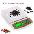 ইলেকট্রনিক কিচেন স্কেল, ডিজিটাল led ডিসপ্লে, ac/dc 7 kg ধারণক্ষমতা SF-400A - with charger weight scale. 