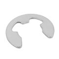 120PCS 304 Stainless Steel E Clip Washer Assortment Kits Circlip Retaining Ring For Shaft Fastener M1.5-M10. 