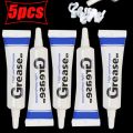【Nice Day Toy Findings Store】（NEW）5Pcs Food Grade Lubricant Grease Durable Gear Tube Mounted O Rings Tyre Valve Grease Silicone Sealant Lubricating Oil Car Ship Train. 