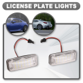 2X LED Number License Plate Light For FT-86 GT86 BRZ Forester.