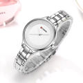 CURREN 9015 Women Watch Luxury Stainless Steel Ladies Watch White.
