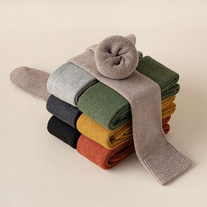 Fashion%20Thicken%20Thigh%20High%20Socks%20Women%20Solid%20Long%20Stockings%20Warm%20Wool%20High%20Knee%20Socks%20Femme%20Leg%20Boots%20Demoo%20-%20Image%203