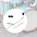 Drum Set Clip Percussion Parts Supplies Drum Extension Clamp Percussion Accessories for Studio. 
