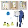Indoor Badminton Trainer with Racket Practice for Activity. 