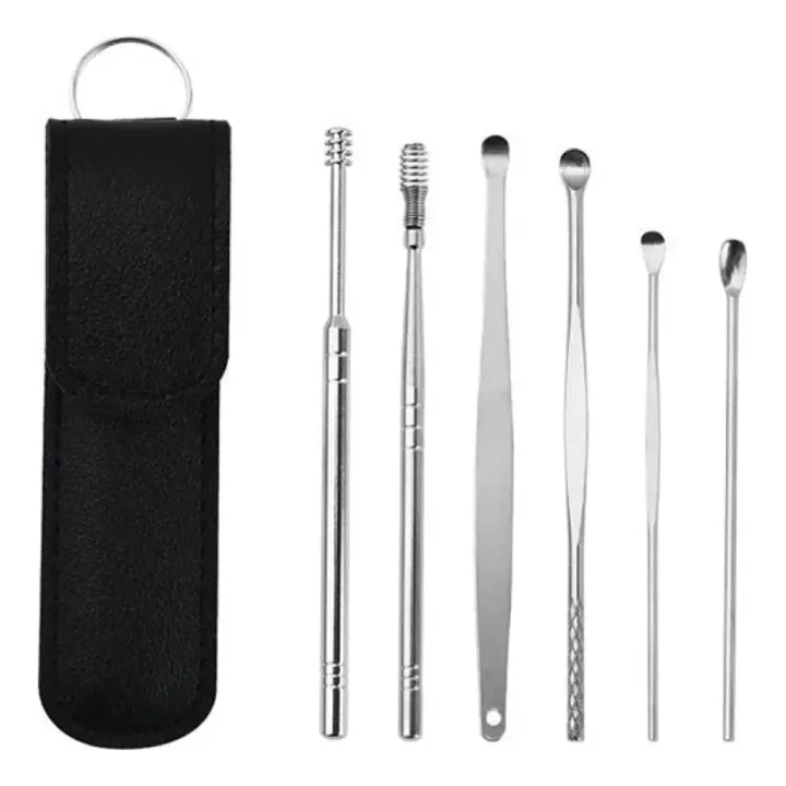 6%20pieces%20Ear%20Pick%20Set%20-%20Portable%20Stainless%20Steel%20with%20Leather%20Case%20-%20Image%203