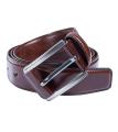Chocolate Artificial Leather Formal Belt For Men. 