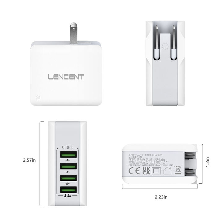 Lencent%20USB%20Charger%20Plug%204-Port%20USB%20Universal%20Travel%20Adaptor%20Plug%2022W/5V%204.4A%20Wall%20Charger%20with%20Singapore/USA/EU/AUS%20Worldwide%20Travel%20Charger%20Adapter%20Multi%20Plug%20-%20Image%206