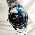 SUCCESS-WAY-261 Wrist Watch For Men High Quality Waterproof Full Stainless Steel Active Day and Date Slim Fitting Fashionable Formal Gents Watch.