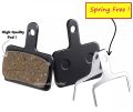 Bicycle Oil Brake Pads With Spring ( (2 pcs Pads+1pc Spring). 