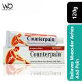 Counterpain Analgesic Balm Relieves Muscular Aches And Pain 120g | Made in Thailand. 