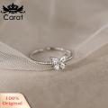 （New）Carat Finger Ring Eye-catching Female Butterfly Ring Jewelry Acceorie. 
