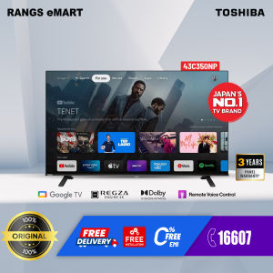Bornilshop Toshiba UHD 4K Smart TV 43" | 43C350NP with Free Delivery and Free Installation
