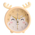 Fule Hour Silica Alarm Clock Children Student Bedroom Antair Nightstand Simple Cute Creative with Night Light Noiseless Clock. 