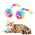 The Rainbow Rabbit Plush Mouse Toy Includes Rattonite Bite Resistant Interactive Play Pet Supplies. 