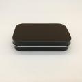 95x60x21mm Black Tin Box Black Metal Box With Matte Candy Box Small Box. 