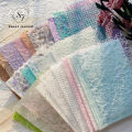 Sweet Journal 10PCS A6 Size Specialty Paper Textured Paper Mesh Material Papers DIY Junk Journal Journaling Planner Diary Crafts Scrapbooking. 