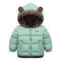 Winter Thicken Kids Girls Fleece Jackets Coat Boys Plus Toddler Hooded Children Wearable On Both Sides Clothes. 