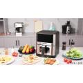 Sonifer SF-1018 new kitchen high quality 1500W with visual window digital led display electric air fryer 6 litres.