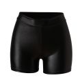 Nightclub Leather Shorts Women High Waist Bodycon Push Up Black Short Joggers Sports Fitness Womens Slim Shorts.