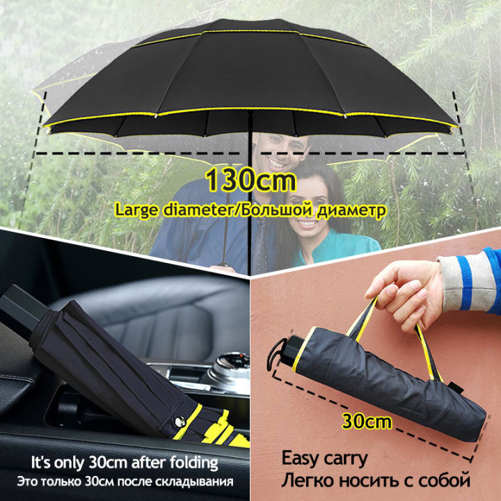 130cm%20Big%20Top%20Quality%20Umbrella%20Men%20Rain%20Woman%20Windproof%20Large%20Paraguas%20Male%20Women%20Sun%203%20Floding%20Big%20Umbrella%20Outdoor%20Parapluie%20Moonlight%20Shines%20-%20Image%202