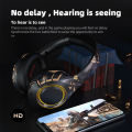 POLVCDG Bluetooth Headphone Gaming Headphone Noise cancelling headphone with microphone for mobile phone PC Android, IOS.