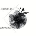European and American Amazon bridal hair ornaments, vintage mesh headdresses, hairpins, feather head flowers, SHEIN racing headbands.