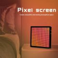 LED Matrix Pixel Display Smart Screen APP Control Programmable Night Light Digital Pixel Photo Frame Game Room Decor Table Lamp. 