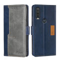 For Motorola Moto one action case flip leather magnetic case wallet phone cover. 