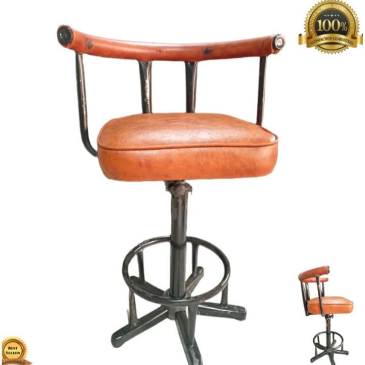 Stylish M.S Counter Tool Chair (PREMIUM QUALITY) -ORANGE 1Pcs