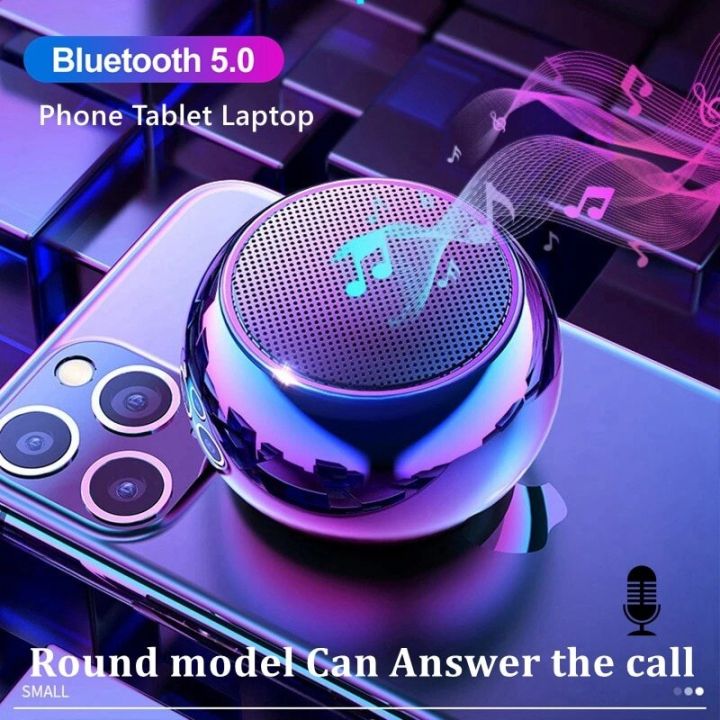 NEW M3 Mini Bluetooth Speaker with Mic, TWS Wireless Sound Box HiFi ...