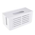 Cable Organizer Storage Box Large Power Cord Management Container CA.