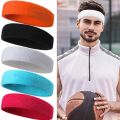 Women Men Headband Sports Yoga Fitness Stretch Sweatband Hair Band Elasticity Towel Headband Headwear Absorb Sweat Head Band. 