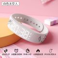 New Alarm Clock Watch Student Minimalist Stylish and Versatile Silent Vibration Smart Bracelet Children Electronic Sports Watch Men. 