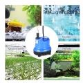 20W 1800L/H Submersible Water Pump Mini Fountain Pump for Aquarium Fish Tank Pond Water Gardens Hydroponic Systems with Nozzle AC220-240V. 