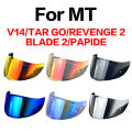 MT-V-14 Helmet Shield for MT Motorcycle Helmet Only for Model RAPID,RAPID PRO,BLADE 2 SV,REVENGE 2,TARGO Helmet Shield. 