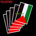 5 pcs x Reflective Flag Sticker Self Adhesive Bangladesh Argentina Brazil Palestine Country National Flag Stickers. 