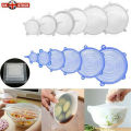 Reusable Super Stretch Silicone Lids 6pcs. 