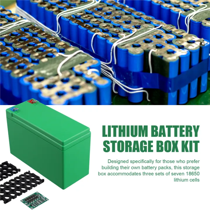 12V%20Lithium%20Battery%20Storage%20Box%2018650%20Battery%20DIY%20Packs%20Case%203S40A%20ABS%20Battery%20Shell%20Holder%20-%20Image%203