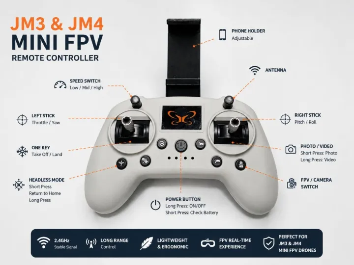 JM3%20&%20JM4%20Mini%20FPV%20Drone%20Remote%20Controller%20%7C%202.4GHz%20Transmitter%20%7C%20Compatible%20with%20JM3%20&%20JM4%20Mini%20FPV%20Drones%20-%20Image%202