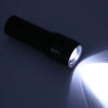 Si adjustable zoom focus mini flashlight Q5 LED flashlights torch portable lantern torch linterna cycling silicone strap gift. 