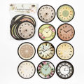 Sugar Poetry Disc Engraving Series Sticker Pack with Cloth Pattern Lace Handnet DIY Collage Base Material 6 Styles. 