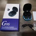 KuGou G9S TWS Wireless Earbuds RGB light with Digital Display Bluetooth Earphone Wireless Headphone Stereo Sport Min Headset Earbuds Microphone With Charging Box new model.