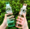 Transparent Water Bottle 500ML Made Of Food Grade Plastic.
