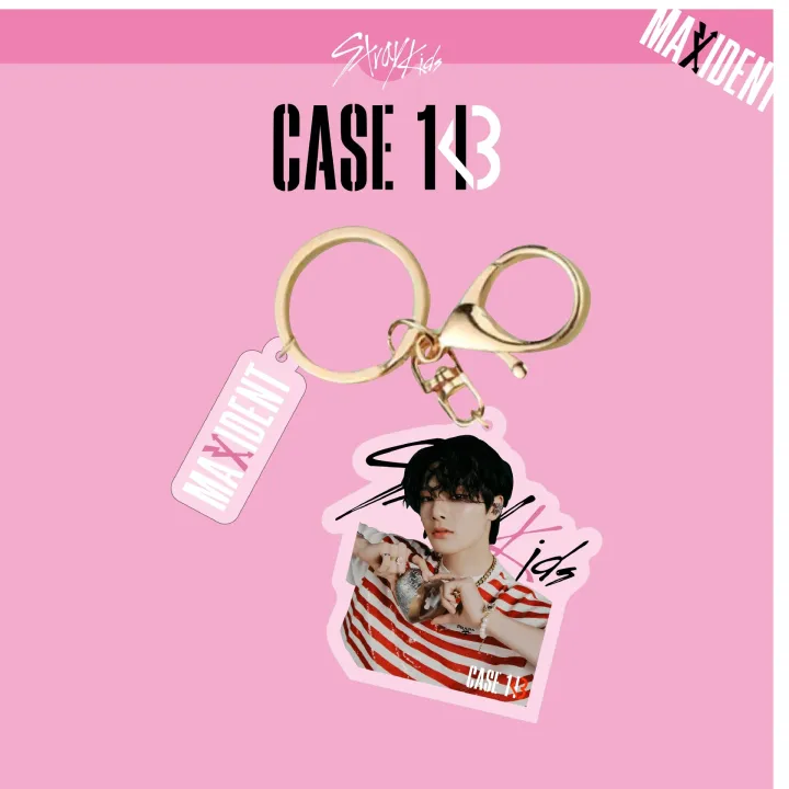 Kpop%20Stray%20Kids%20MAXIDENT%20Acrylic%20Keychain%20k-POP%20Straykids%20Key%20Chain%20Ring%20-%20Image%202