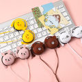 Ear Hook Stereo Earphone Sport Running Headset Earbuds Earphones For Girls Womens Kids Ladies Cute Rabbit Duck Panda Earphone.