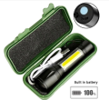 Multi Functional Usb Rechargeable LED Mini Flashlight - ips.